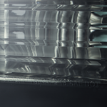AlphaRex 2014-2018 Chevy Silverado 1500 LED Jet Black Smoke Tail Lights Brake Lamp Assembly