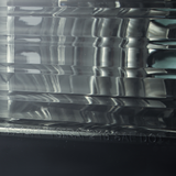 AlphaRex 2014-2018 Chevy Silverado 1500 LED Jet Black Smoke Tail Lights Brake Lamp Assembly