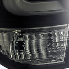 AlphaRex 2014-2021 Toyota Tundra Tail Lights LED Jet Black Smoke Brake Lamp Assembly