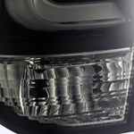 AlphaRex 2014-2020 Toyota Tundra Tail Lights LED Jet Black Smoke Brake Lamp Assembly