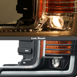 Ford F-150 (2018-'19) Alpharex Projector Headlight Assembly (Matt Black)