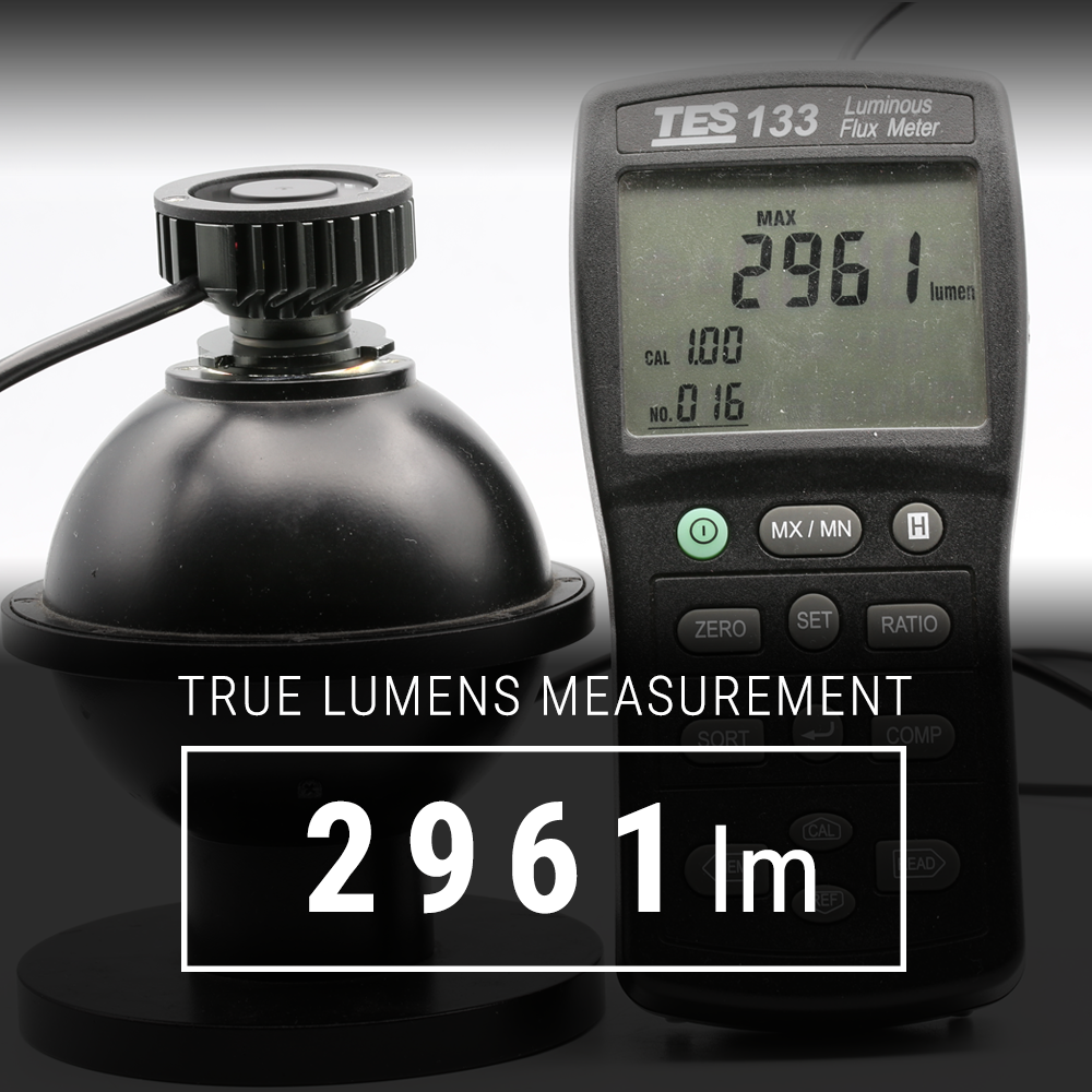 F2 Series LED Headlight Bulbs, 27W 6000K White CSP