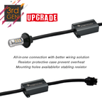 Error Free White/Amber LED Type2 Switchback Bulbs