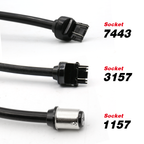 Error Free White/Amber LED Type2 Switchback Bulbs