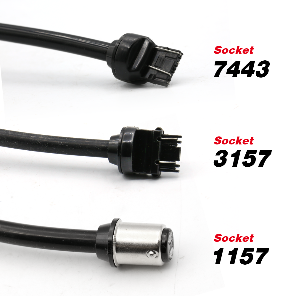 Error Free White/Amber LED Type2 Switchback Bulbs