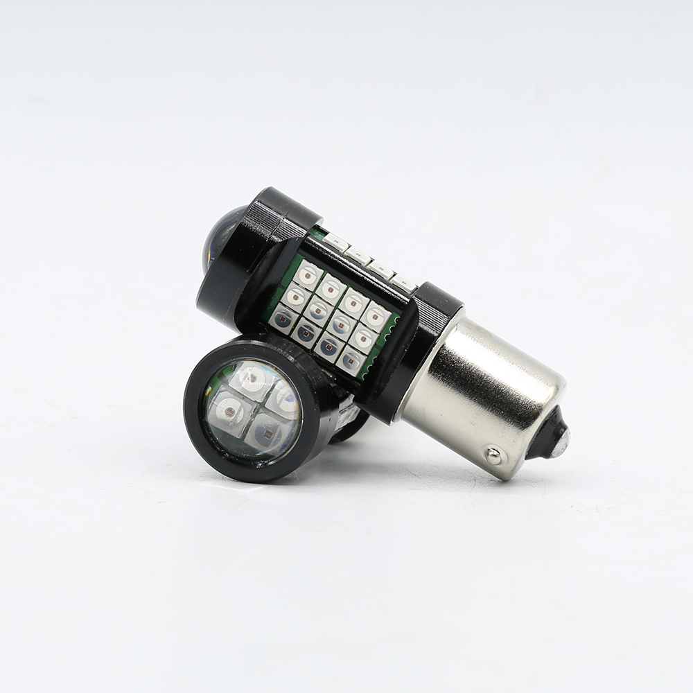 1157/3157/7443 Red Extra Bright Tail Brake LED Bulbs (SMD 3030, 36 LED chips)