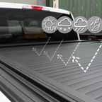 Hard Aluminum MB Manual Retractable Tonneau Cover