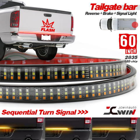 Tailgate 60" TRIPLE LED  Brake Light Strip
