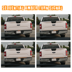 LED Tailgate Light Bar Sequential Signal Brake + Strobe Brake Alert