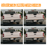 LED Tailgate Light Bar Sequential Signal Brake + Strobe Brake Alert