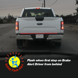 LED Tailgate Light Bar Sequential Signal Brake + Strobe Brake Alert