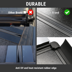 Ford F-150 Hard Quad Fold Tonneau Cover (2009-2020 5.5ft Bed)