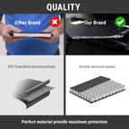 Chevy Silverado/Sierra Hard Quad Fold Tonneau Cover (2014-2020 5.8ft)